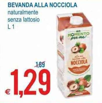 MD Discount Bevanda Alla Nocciola naturalmente senza lattosio L 1 offerta