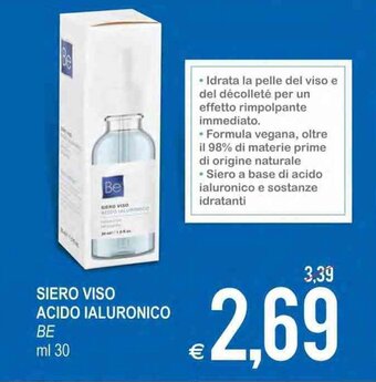 MD Discount Siero Viso Acido Ialuronico BE ml 30 offerta