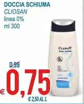 MD Discount Cliosan Doccia Schiuma linea 0% ml 300 offerta