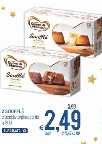MD Discount 2 Soufflé cioccolato/pistacchio g 200 offerta