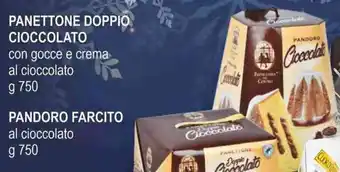 MD Discount Pandoro Farcito al cioccolato g 750 offerta