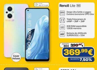 Euronics Reno8 lite 5g offerta