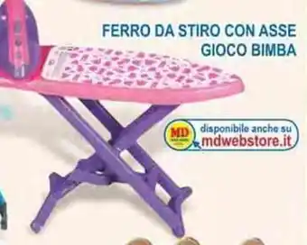 Ferro Da Stiro Con Asse Gioco Bimba