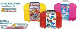 MD Discount Giochi In Valigetta modelli assortiti offerta
