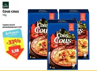 ALDI Le Gusto Cous cous 1kg offerta