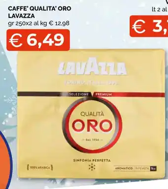 Mercatò Local Lavazza Caffe' Qualita' Oro gr 250x2 offerta