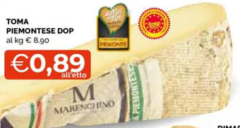 Mercatò Local Toma Piemontese DOP offerta