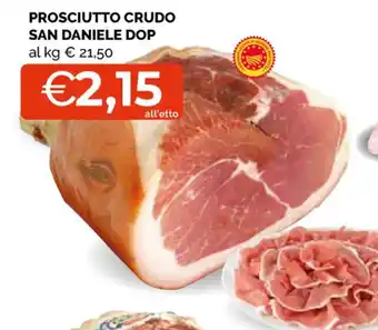 Mercatò Local Prosciutto Crudo San Daniele DOP offerta