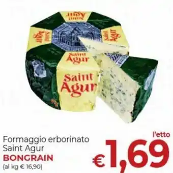 Bongrain Formaggio erborinato Saint Agur