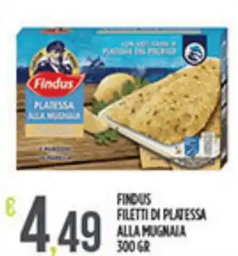 Supermercato Pollio Findus Filetti Di Platessa Alla Mugnaia 300 gr offerta