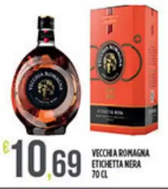 Supermercato Pollio Vecchia Romagna Etichetta Nera 70 cl offerta