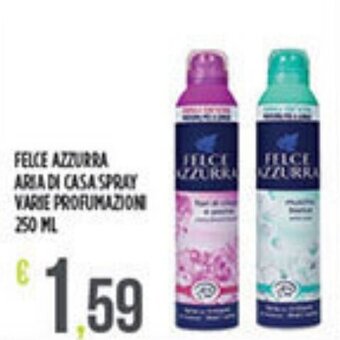 Supermercato Pollio Felce Azzurra Aria Di Casa Spray Varie Profumazioni 250 ml offerta