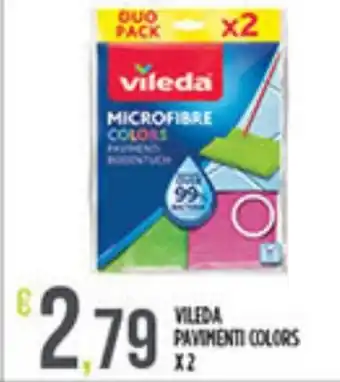 Supermercato Pollio vileda Pavimenti Colors x 2 offerta