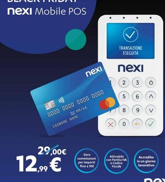 Euronics Nexi mobile pos offerta
