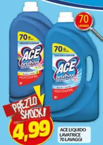 Risparmio Casa Ace Liquido Lavatrice 70 Lavaggi offerta
