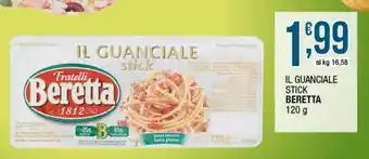 Beretta il Guanciale Stick 120 g