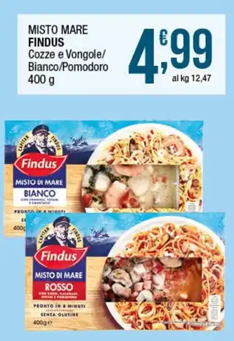 Findus Misto Mare Cozze e Vongole/Bianco/Pomodoro 400 g