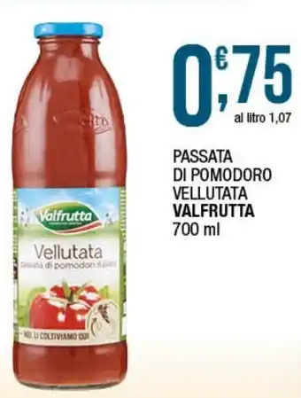 Valfrutta Passata Di Pomodoro Vellutata 700 ml
