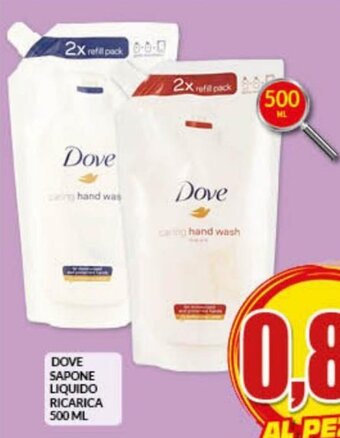 Risparmio Casa Dove Sapone Liquido Ricarica 500 ml offerta