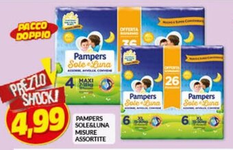 Risparmio Casa Pampers Sole&Luna Misure Assortite offerta