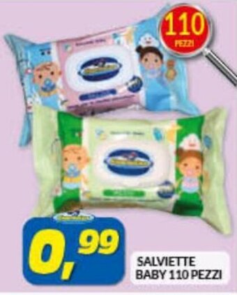 Risparmio Casa Salviette Baby 110 pezzi offerta