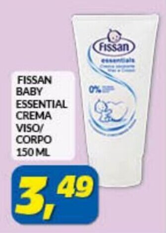Risparmio Casa Fissan Baby Essential Crema Viso/Corpo 150 ml offerta