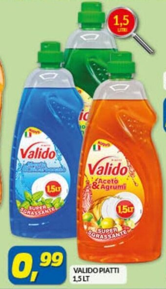 Risparmio Casa Valido Piatti 1,5 lt offerta