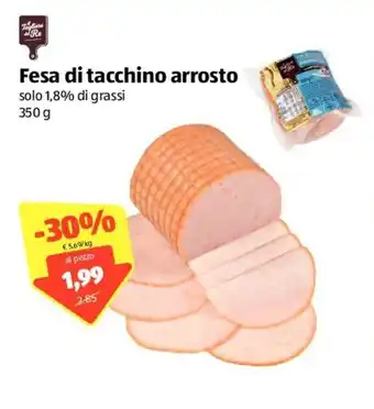 ALDI Tagliere de Re Fesa di tacchino arrosto 350g offerta