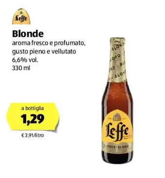 ALDI Leffe Blonde 330ml offerta