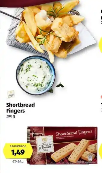 Shortbread Fingers 200g