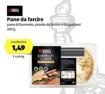 ALDI BBQ Pane da farcire 320g offerta