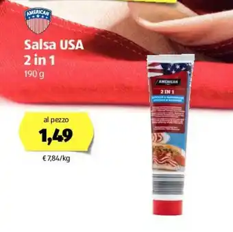 ALDI America Salsa USA 2 in 1 190g offerta