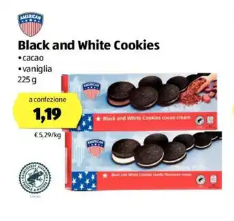 ALDI American Black and White Cookies 225g offerta