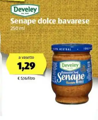 Develey Senape dolce bavarese 250ml