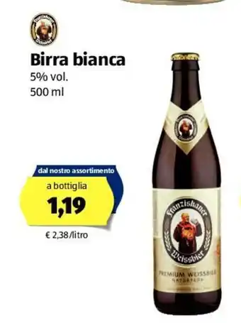 ALDI Franzishaner Weissbier Birra Bianca 500ml offerta
