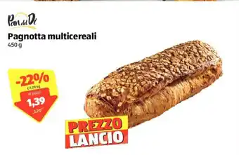 ALDI Pan del Di Pagnotta multicereali 450g offerta