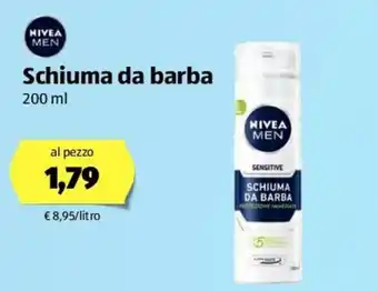 ALDI Nivea Men Schiuma da Barba 200ml offerta
