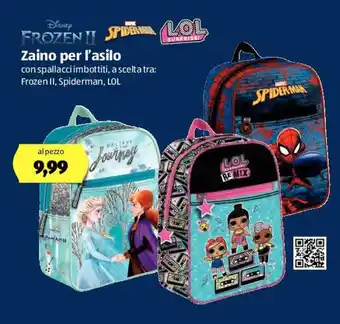 ALDI Zaino per I'asilo offerta