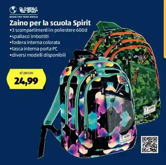 ALDI Spirit Zaino per la scuola offerta