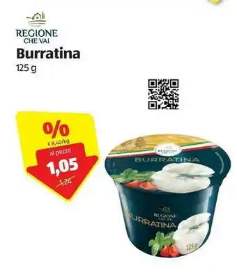 Regione che vai Burratina