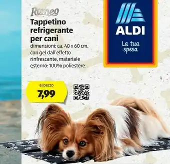 Romeo Tappetino Refrigerante Per Cani
