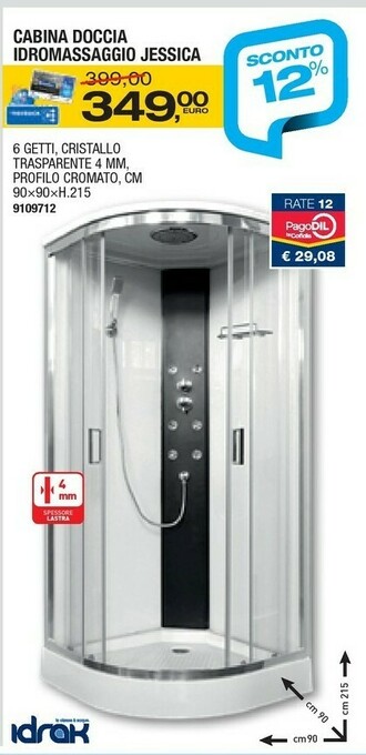 Bricofer Box doccia offerta