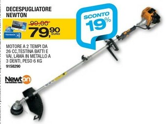 Bricofer Newton Decespugliatore offerta