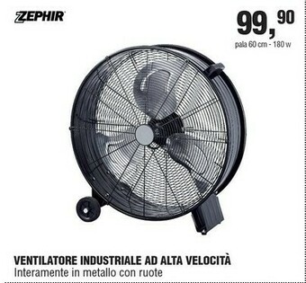 BricolaRge Zephir Ventilatore offerta