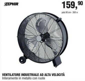 BricolaRge Zephir Ventilatore offerta