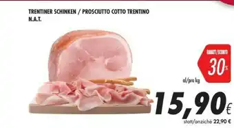 Coop Prosciutto Cotto Trentino offerta