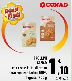 Conad Frollini offerta