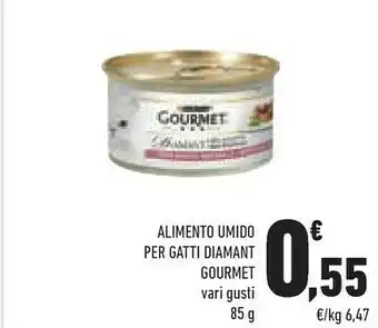 Conad Purina Alimento Umido Per Gatti Diamant Gourmet offerta