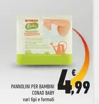 Conad Conad Baby Pannolini Per Bambini offerta