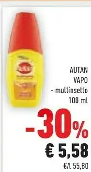 Conad Autan Vapo Multinsetto offerta